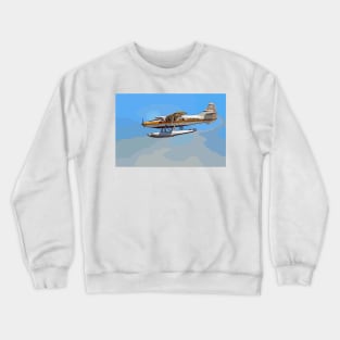 Seaplane landing Crewneck Sweatshirt